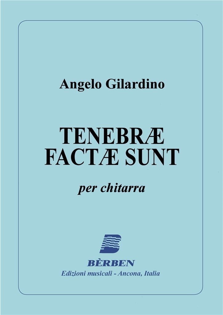 Tenebrae Factae Sunt